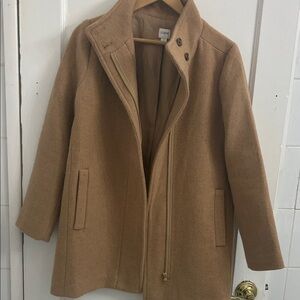J. Crew Camel Wool  Coat